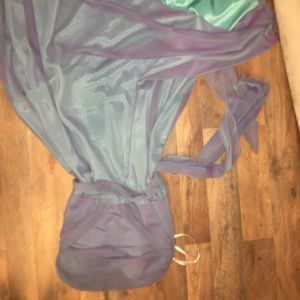 Strapless prom dress